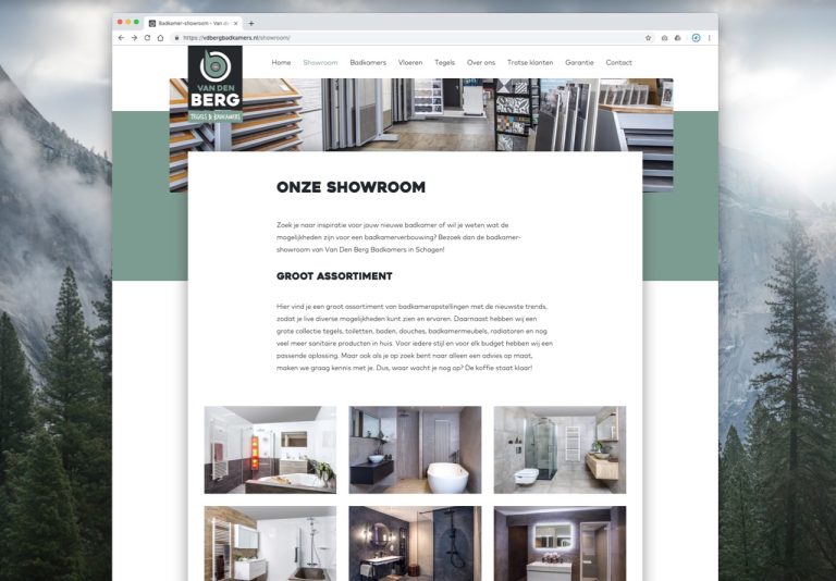 showroom pagina