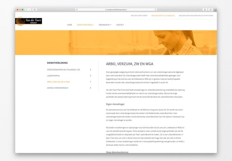 website van der voort groep schagen