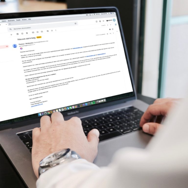 TM Benelux fraude met domeinnamen